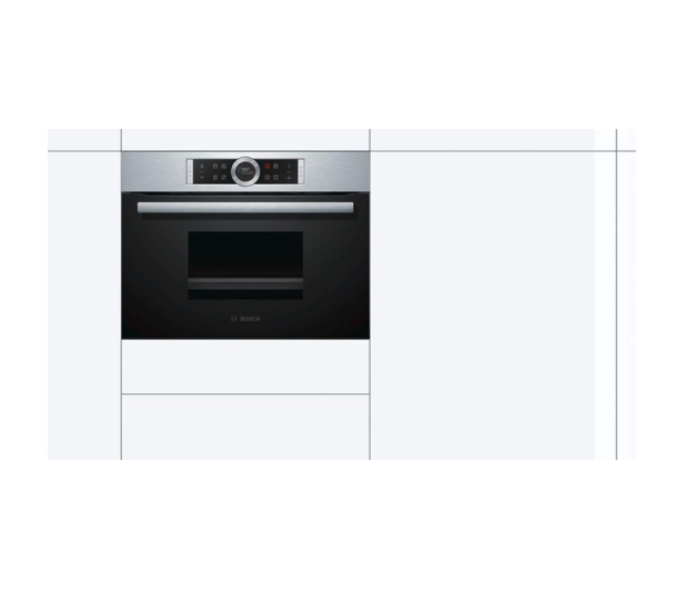 Bosch Kompaktowy parowar CDG634BS1 - 1401829 - zdjęcie 2
